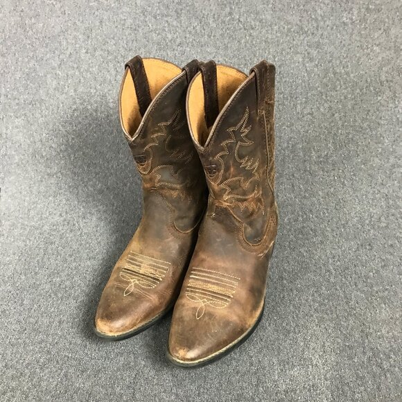 Kids/Youth Size ARIAT 4LR 10001825 Brown Leather Upper Western